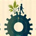 Illustration of gears turning smoothly, symbolizing optimization and sustainability.