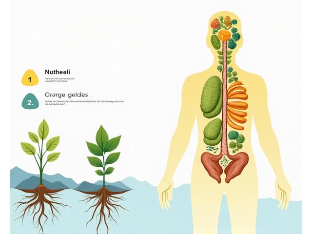 Infographic showing human metabolism and nutrient absorption changes after age 35, with specific callouts for Boulder altitude factors.