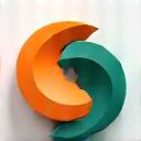 Abstract icon representing balanced lifestyle.